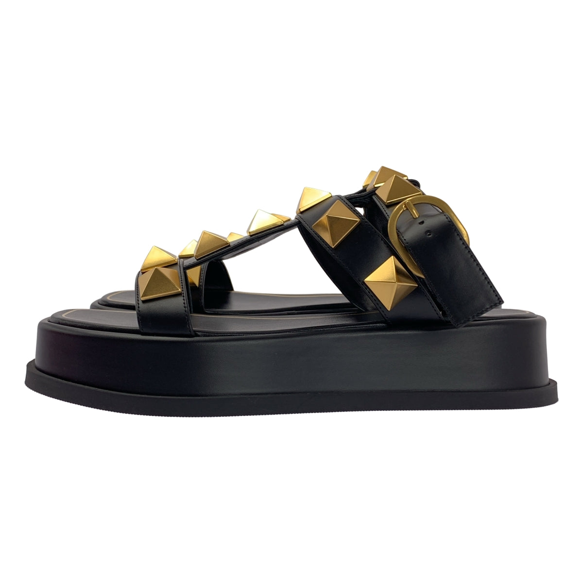 VALENTINO / ヴァレンティノ | ローマン スタッズ サンダル | 36.5 | レディース