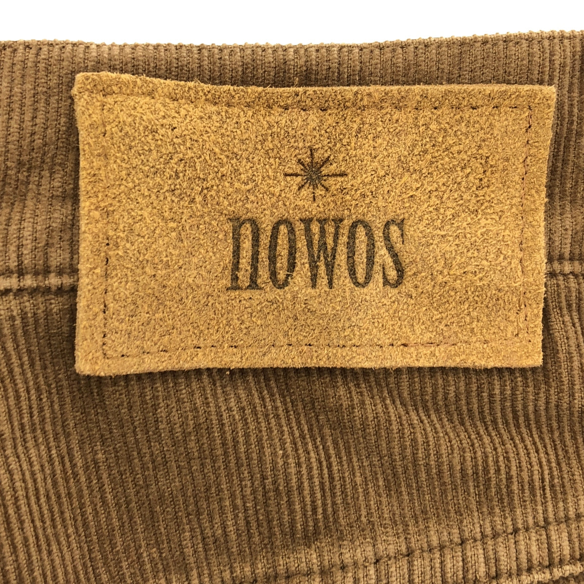 [Good Condition] NOWOS / NOWOS | corduroy pants | M | Khaki | Women's