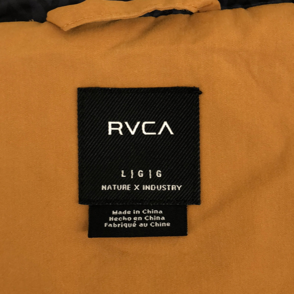 RVCA / RVCA | PUFFA JACKET padded hooded jacket | L | Brown | Men's