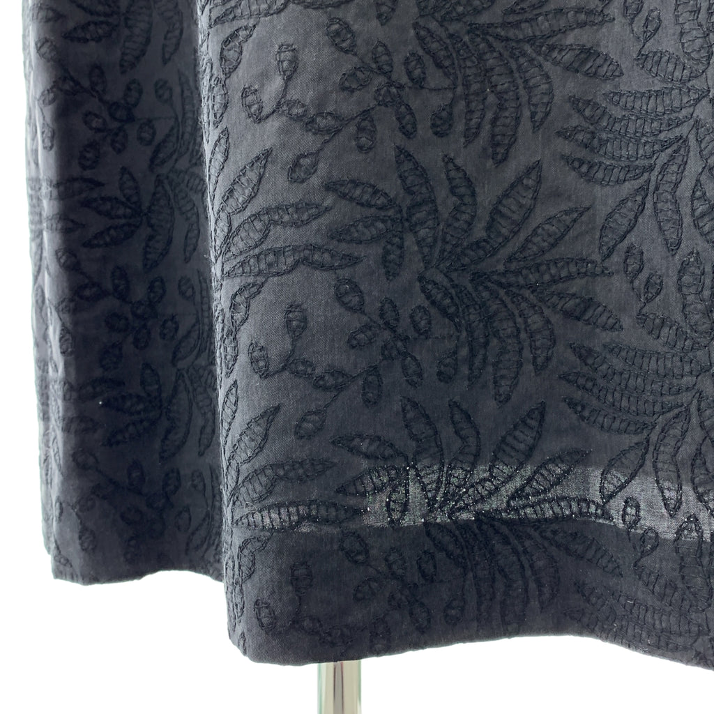 TOMORROWLAND 系列 | 2024SS | 腰帶葉刺繡鎖孔領洋裝 | 尺寸 36 | 女款