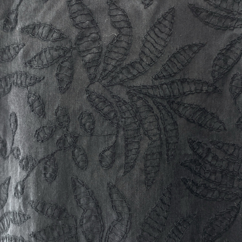 TOMORROWLAND 系列 | 2024SS | 腰帶葉刺繡鎖孔領洋裝 | 尺寸 36 | 女款