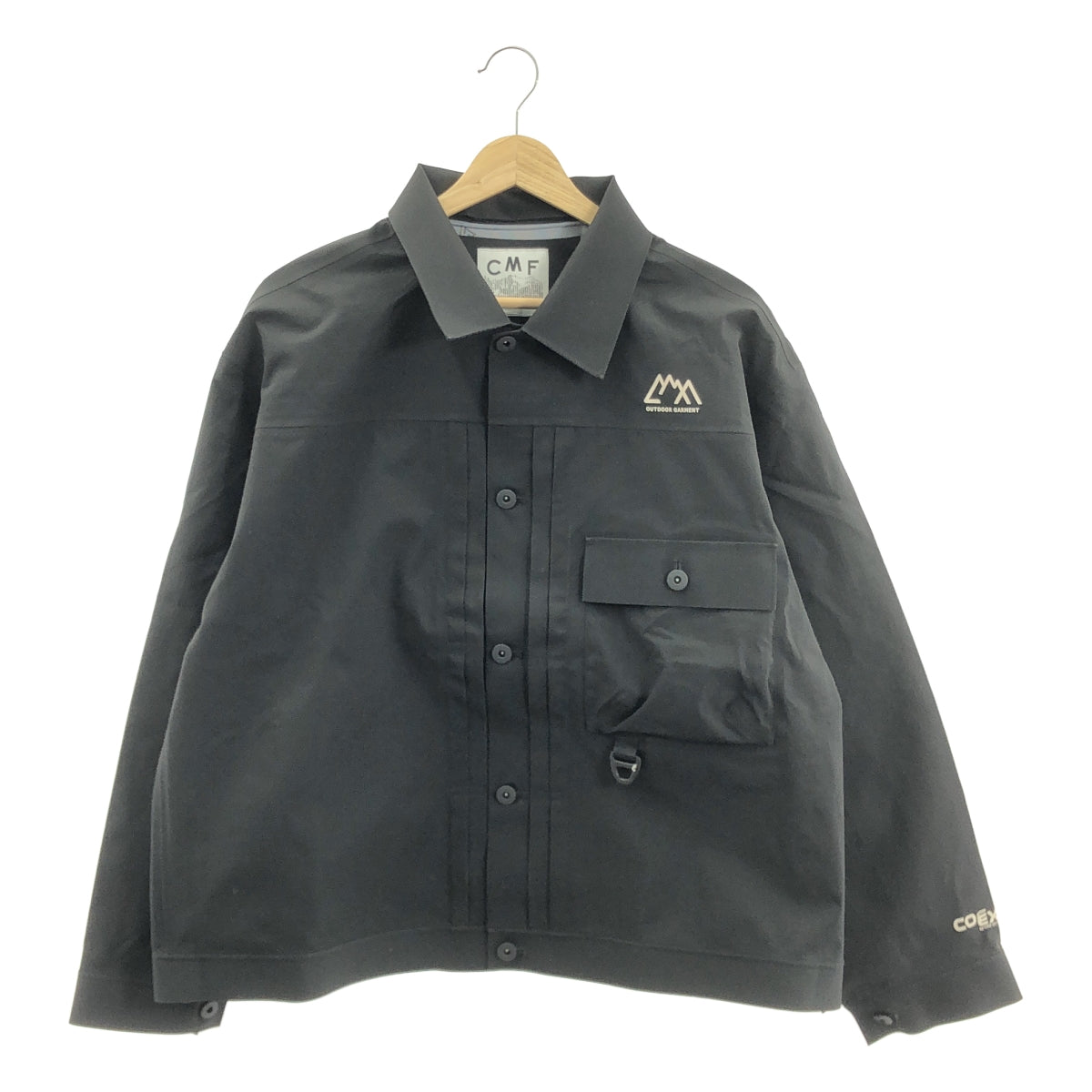 【新品】  CMF OUTDOOR GARMENT / シーエムエフアウトドアガーメント | 2023SS | C506 COEXIST / C506 コーイグジスト 3レイヤージャケット | L | BLACK / ブラック | メンズ