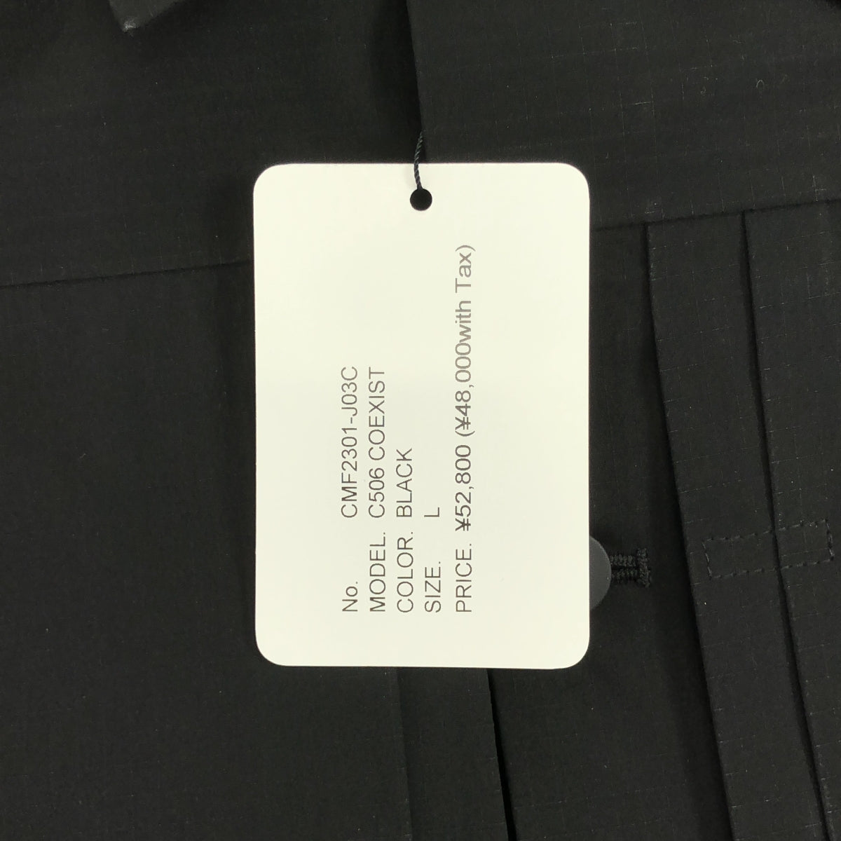 【新品】  CMF OUTDOOR GARMENT / シーエムエフアウトドアガーメント | 2023SS | C506 COEXIST / C506 コーイグジスト 3レイヤージャケット | L | BLACK / ブラック | メンズ