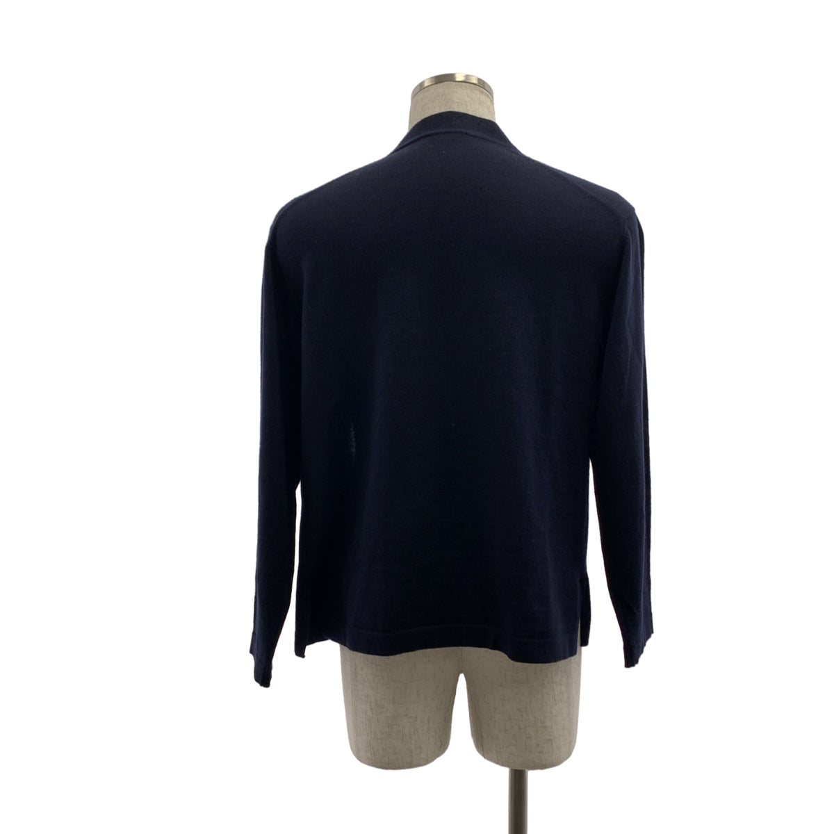 ROBERTO COLLINA / ロベルトコリーナ | ウール ボタンレス カーディガン | 46 | メンズ