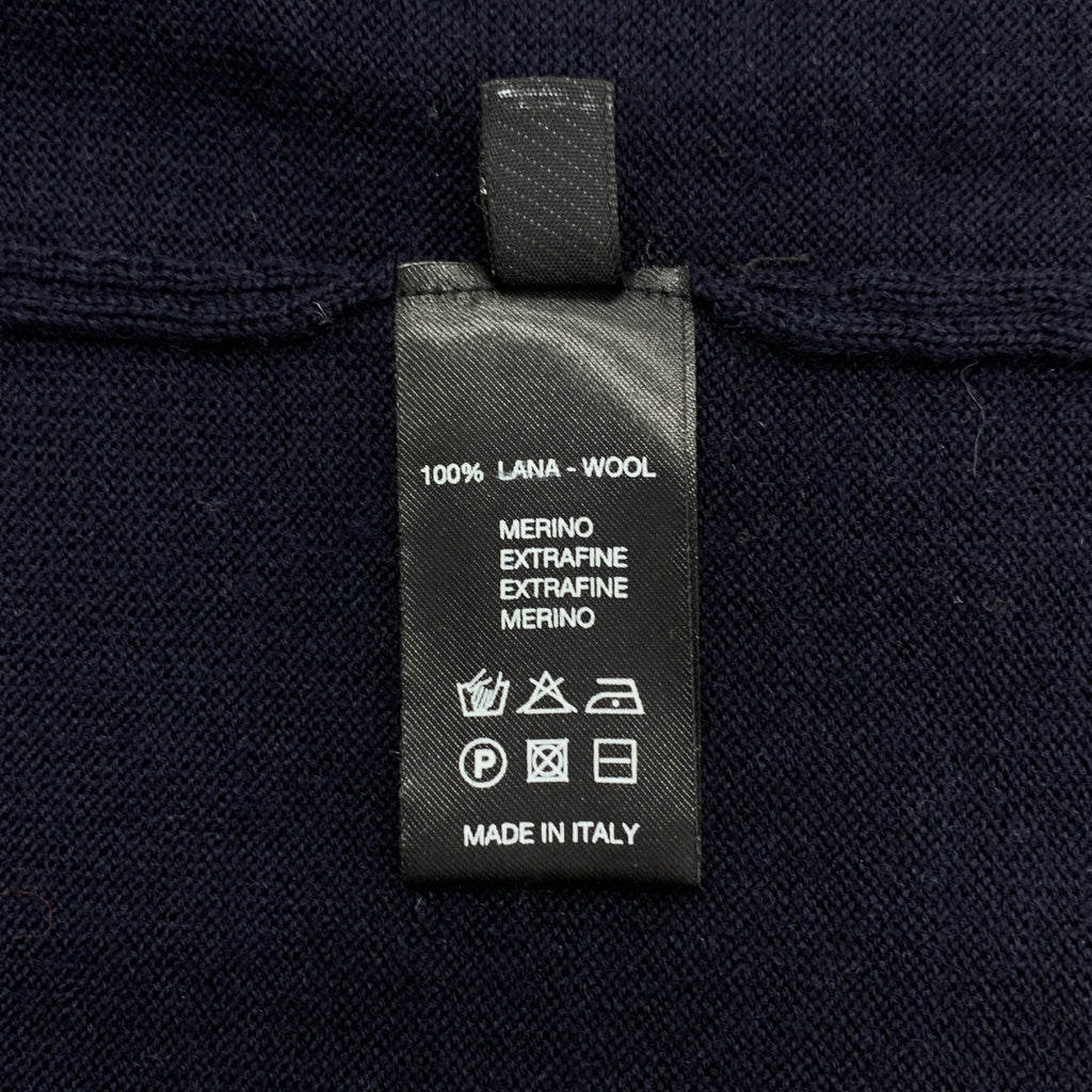 ROBERTO COLLINA | 羊毛無扣開襟衫 | 46碼 | 男士