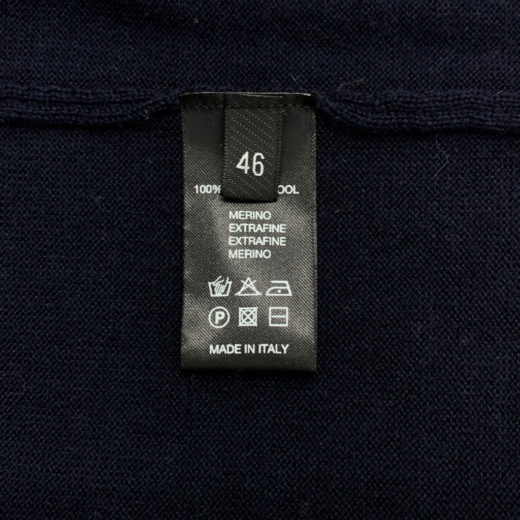 ROBERTO COLLINA | 羊毛無扣開襟衫 | 46碼 | 男士