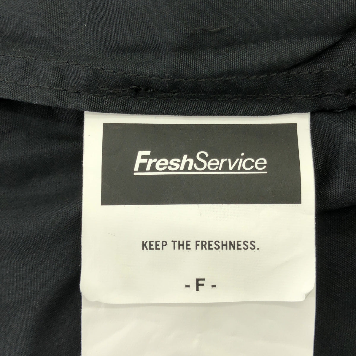 FreshService / 프레시 서비스 | CORPORATE REGULAR COLLAR SHIRT / 로고 레귤러 컬러 셔츠 | F | 남성
