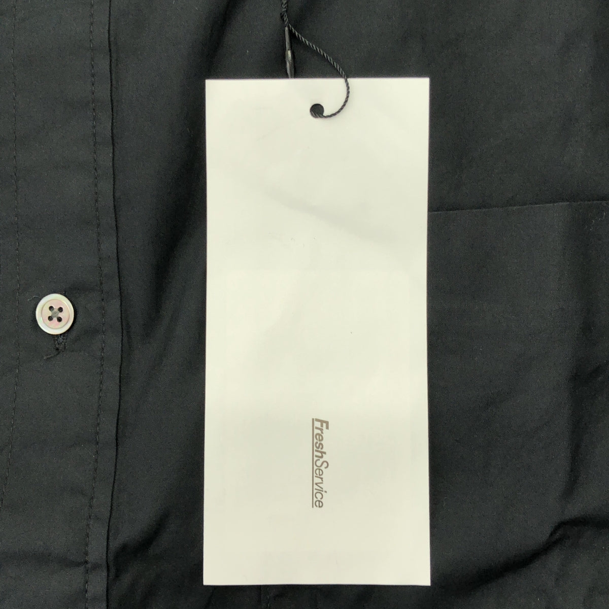FreshService / 프레시 서비스 | CORPORATE REGULAR COLLAR SHIRT / 로고 레귤러 컬러 셔츠 | F | 남성