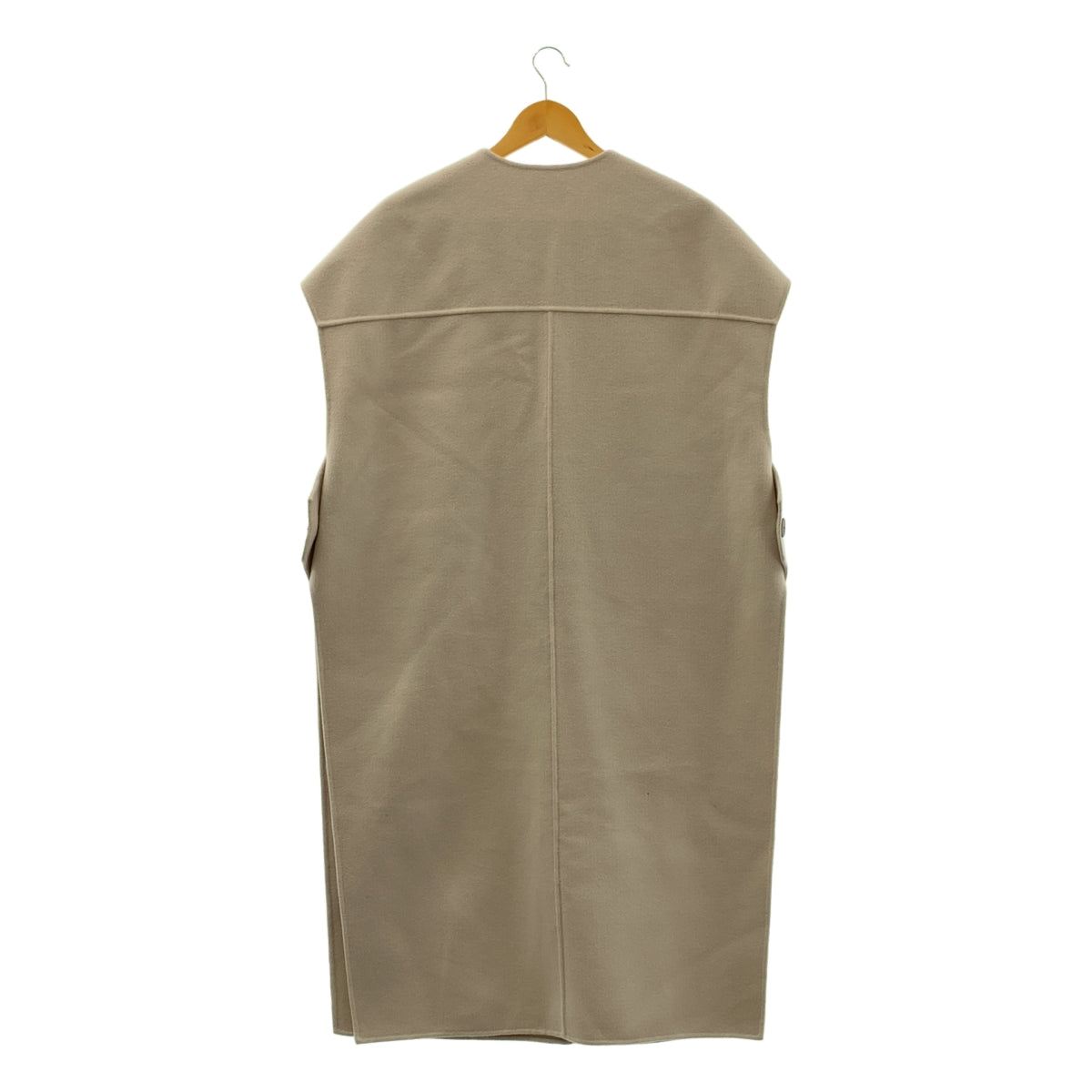 LE PHIL / 루필 | 울 로고 버튼 민소매 베스트 코트 | 0 | 여성