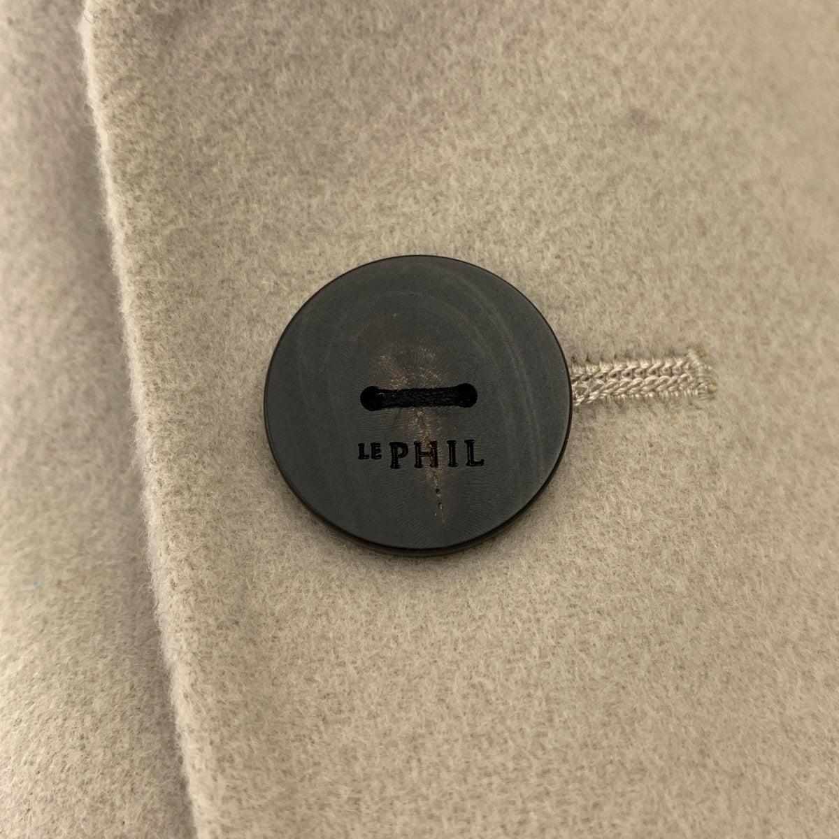 LE PHIL | 羊毛Logo連結無袖背心外套 | 0碼 | 女款