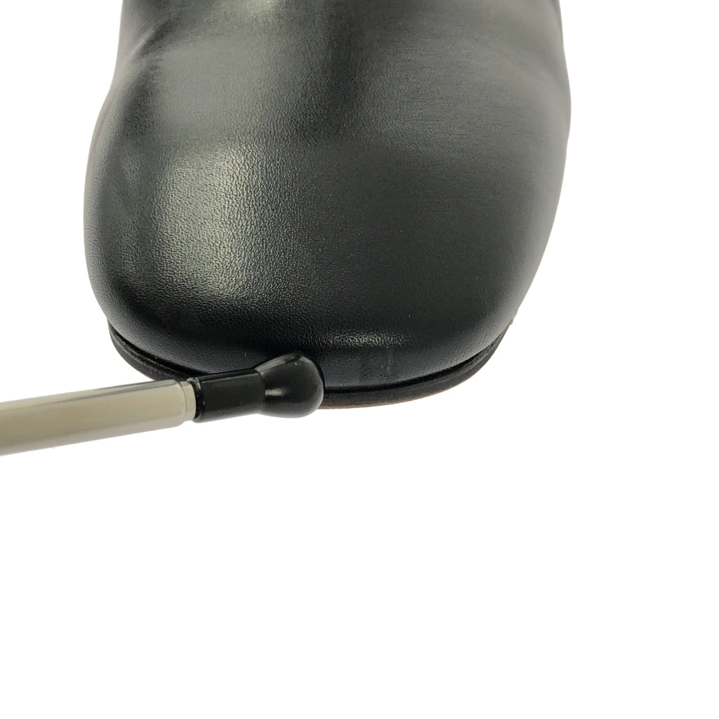 CELINE / 셀린느 | 피비기 BAMBAM 뱅뱅 메탈 힐 가죽 짧은 부츠 | 24 |