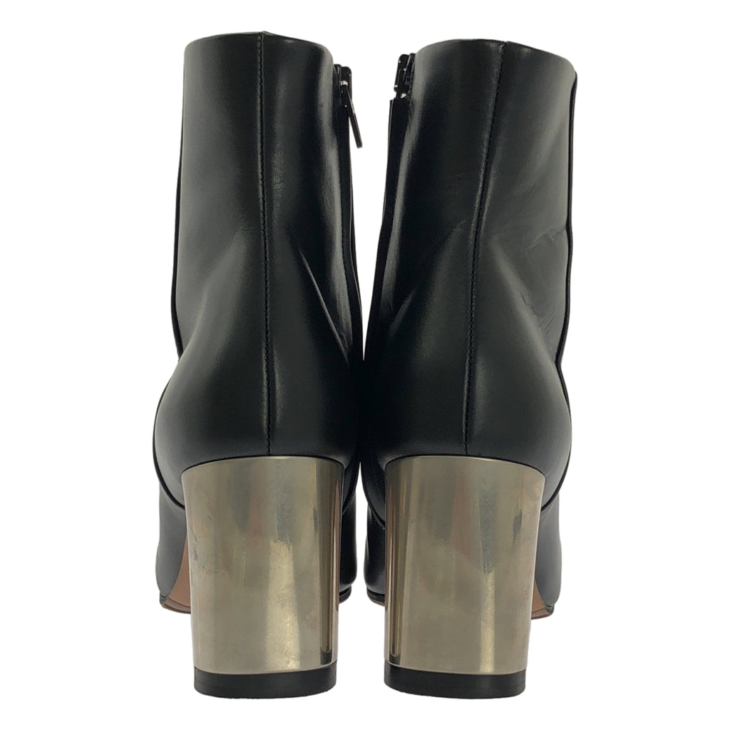 CELINE / 셀린느 | 피비기 BAMBAM 뱅뱅 메탈 힐 가죽 짧은 부츠 | 24 |