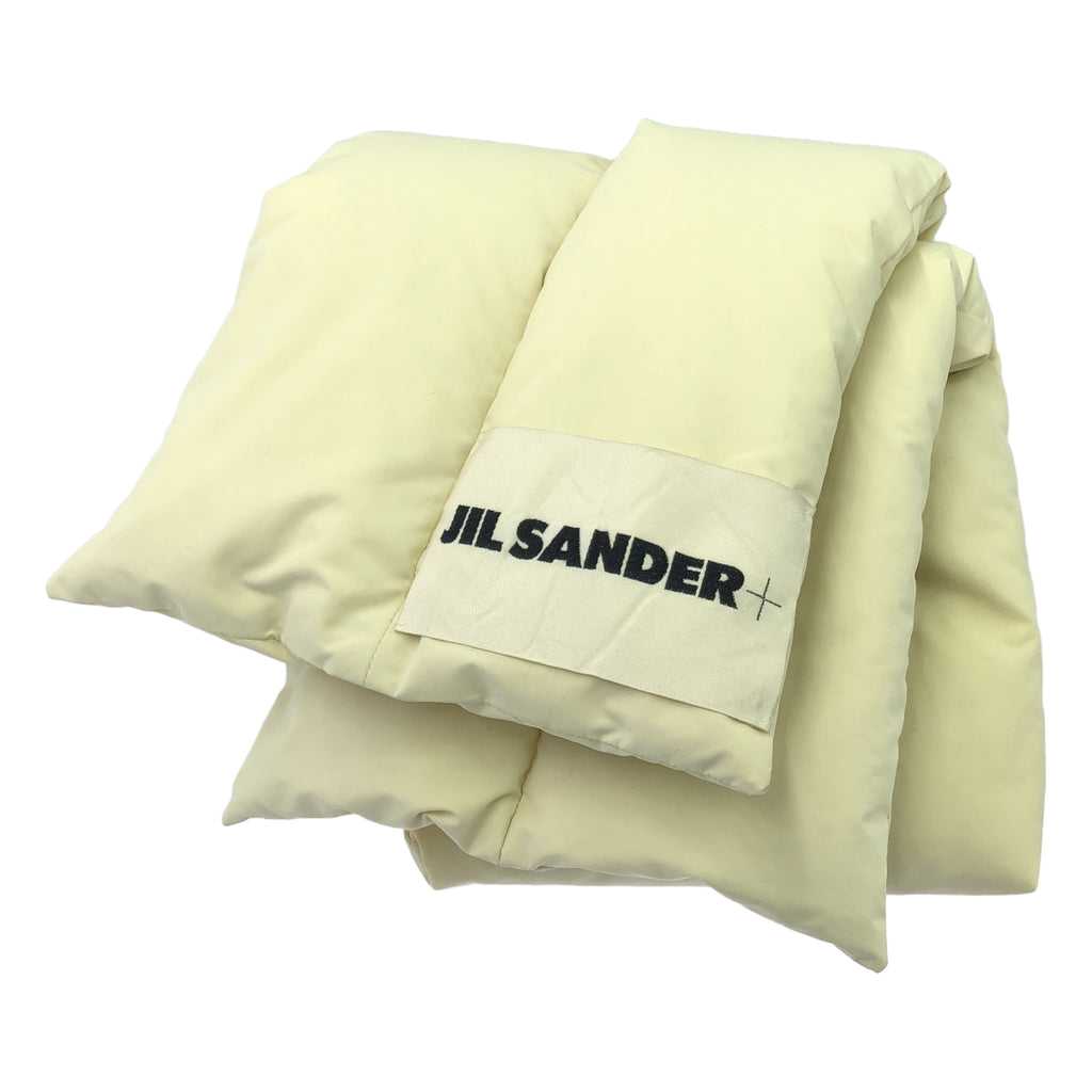 JIL SANDER+ / ジルサンダープラス | DOWN SCARF ダウン スカーフ マフラー | アイボリー | メンズ