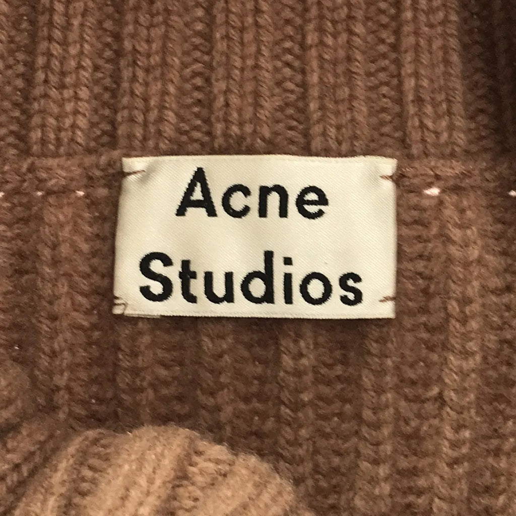 Acne Studios / アクネストゥディオズ | オーバーサイズタートルネックニット | XS | スモークピンク | レディース