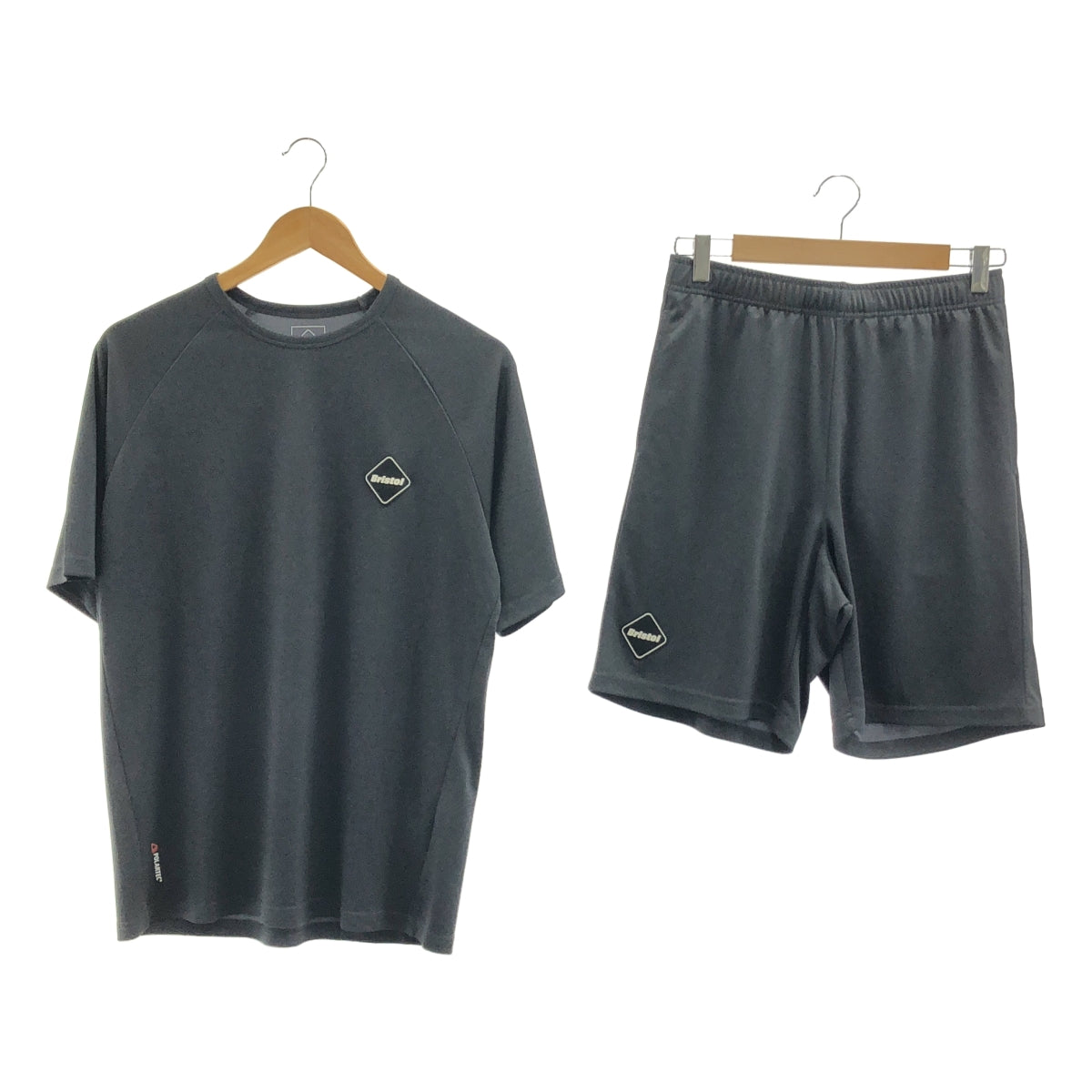 FCRB / エフシーレアルブリストル | POLARTEC POWER DRY TRAINING TOP & SHORTS / セットアップ ポーラテック Tシャツ ＆ ドローストリング パンツ | S | メンズ