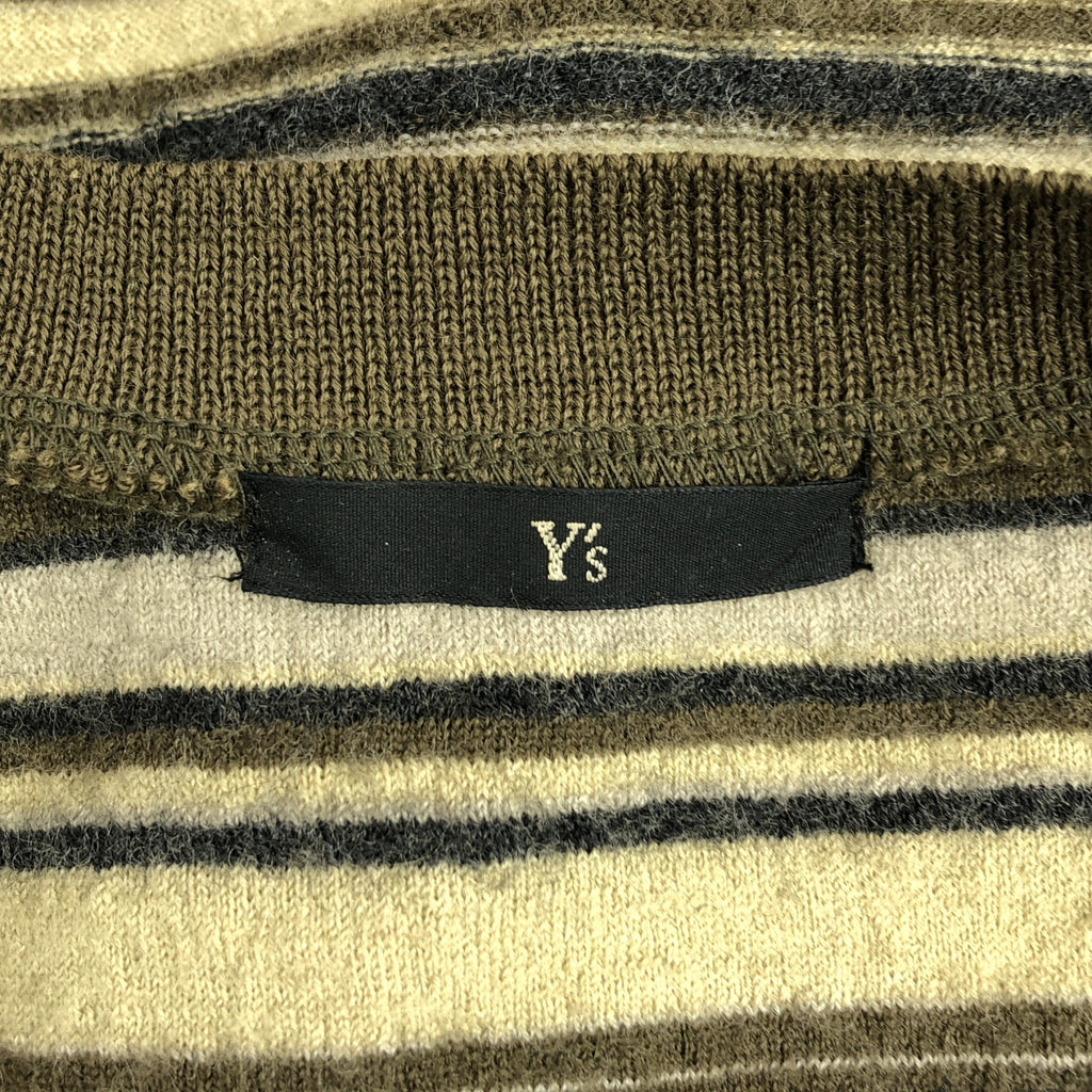 Y's / 와이즈 요우지야마모토 | 1997AW | 울 테두리 V넥 니트 |