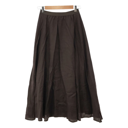 Spick and Span | 2020SS | Linen circular skirt / fully lined | 36 | Women's