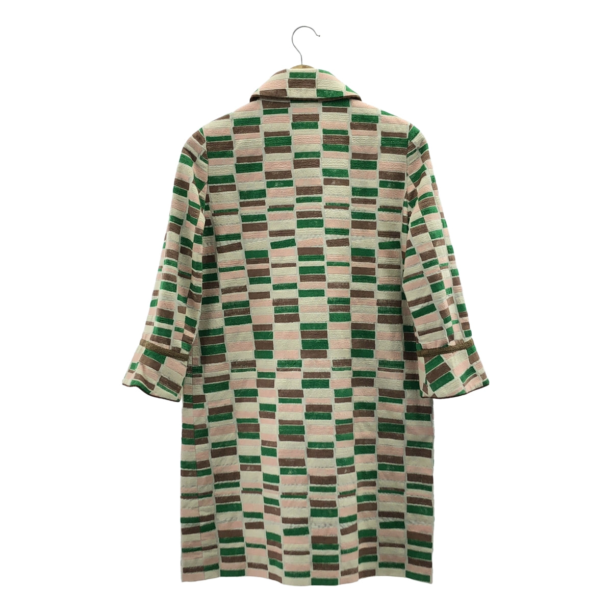 【美品】  mina perhonen / ミナペルホネン | 2008SS | lake レイク / 刺しゅう スプリングコート | 36 | マルチカラー | レディース