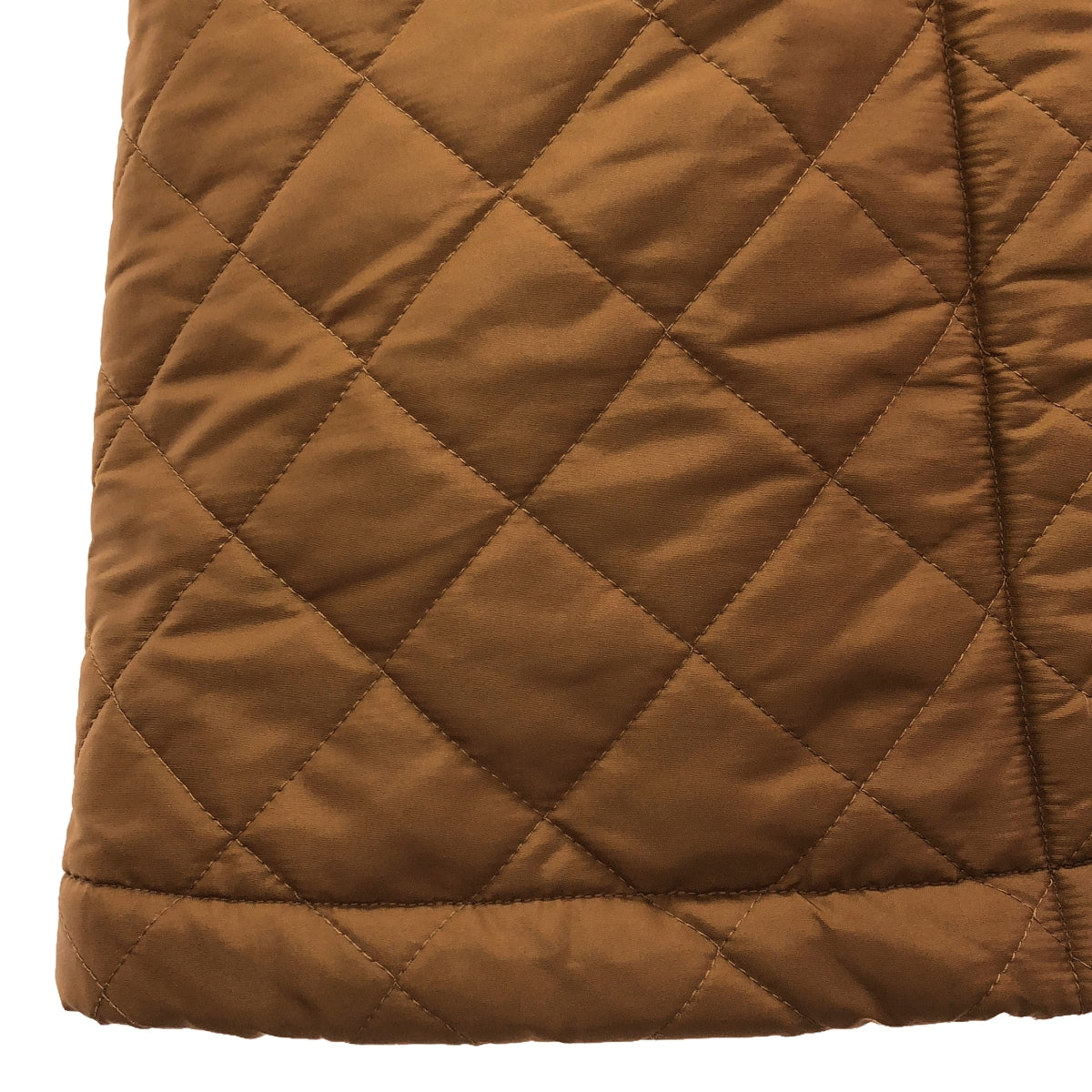 【美品】  Traditional Weatherwear / トラディショナルウェザーウェア | × BEAMS ビームス別注 GRANGE グランジ 裏ボア キルティング フーデッドコート | 34 | ブラウン | レディース