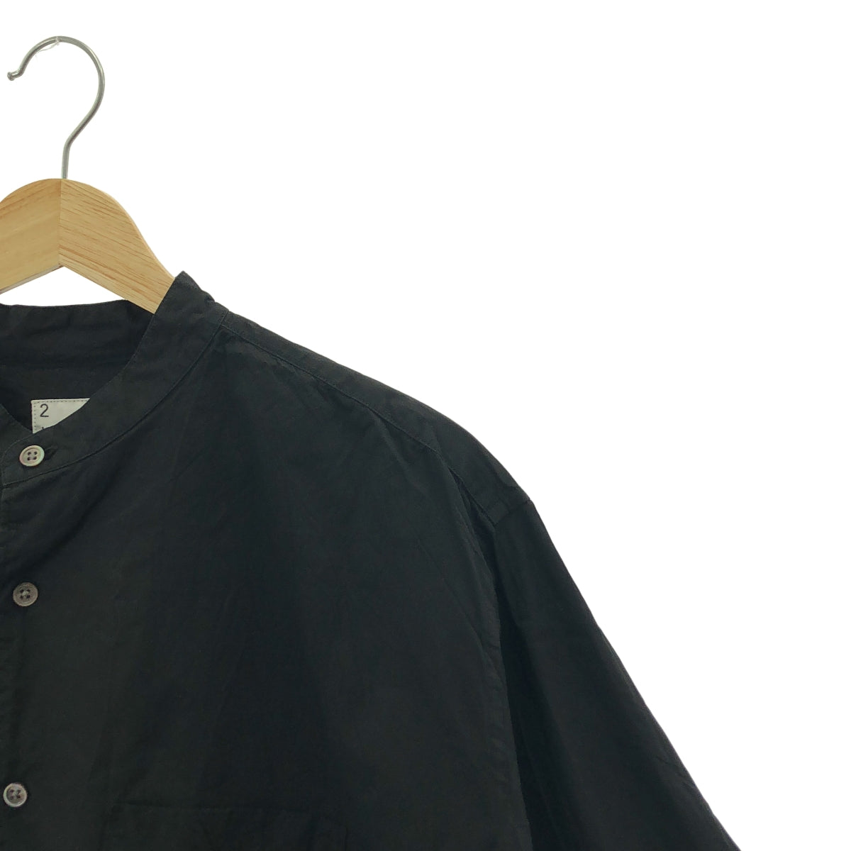 holk / 호크 | 코튼 밴드 컬러 셔츠 | 2 |