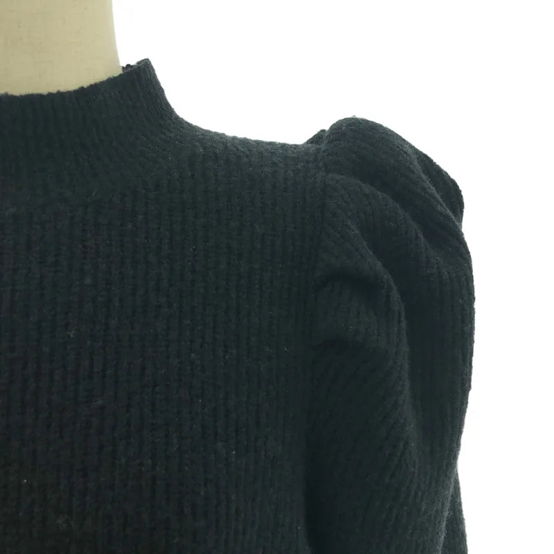 SEVEN TEN by MIHO KAWAHITO / セブンテンバイミホカワヒト | ブークレパワーショルダーニット | M | レディース