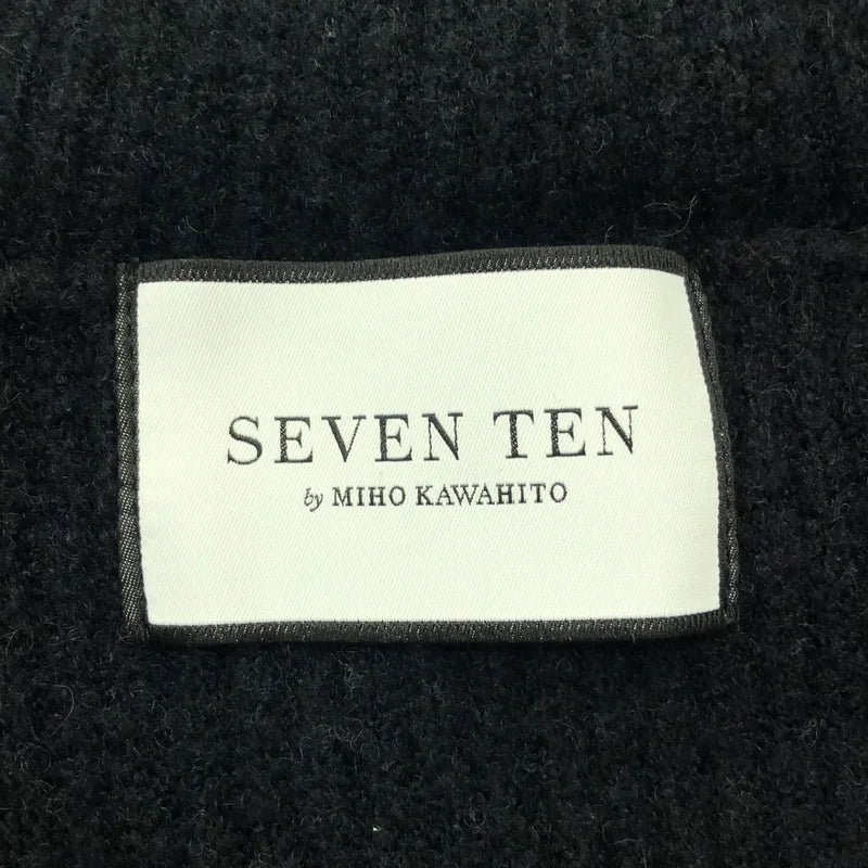SEVEN TEN by MIHO KAWAHITO / セブンテンバイミホカワヒト | ブークレパワーショルダーニット | M | レディース