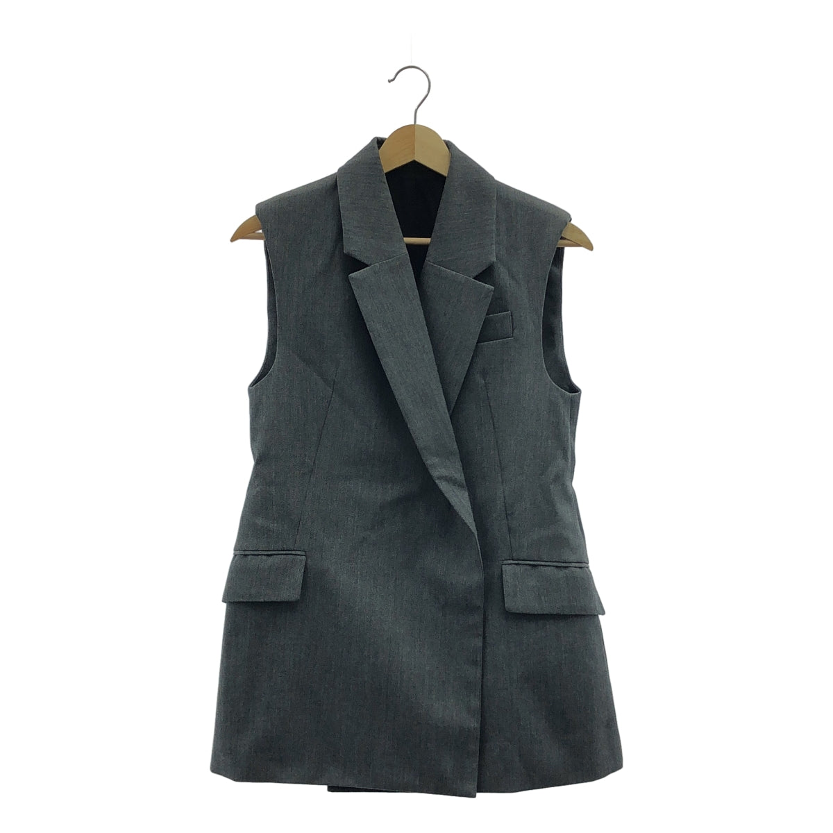 IIROT / 일롯 | Tailored Vest 베스트 질레 | F | 회색 | 여성