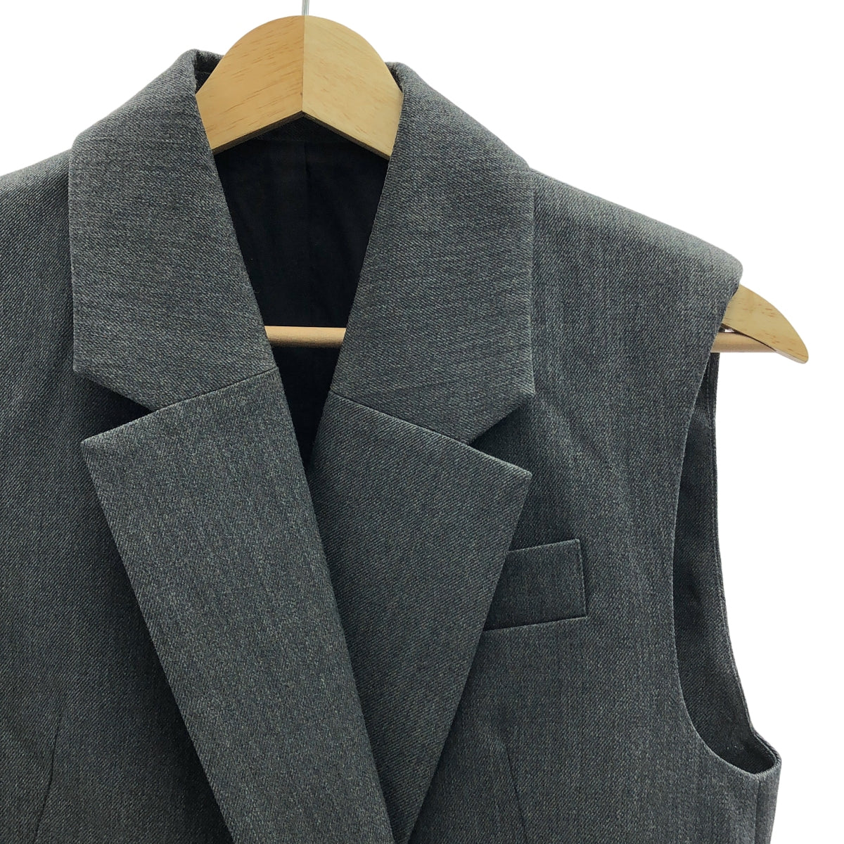 IIROT / イロット | Tailored Vest ベスト ジレ | F | グレー | レディース