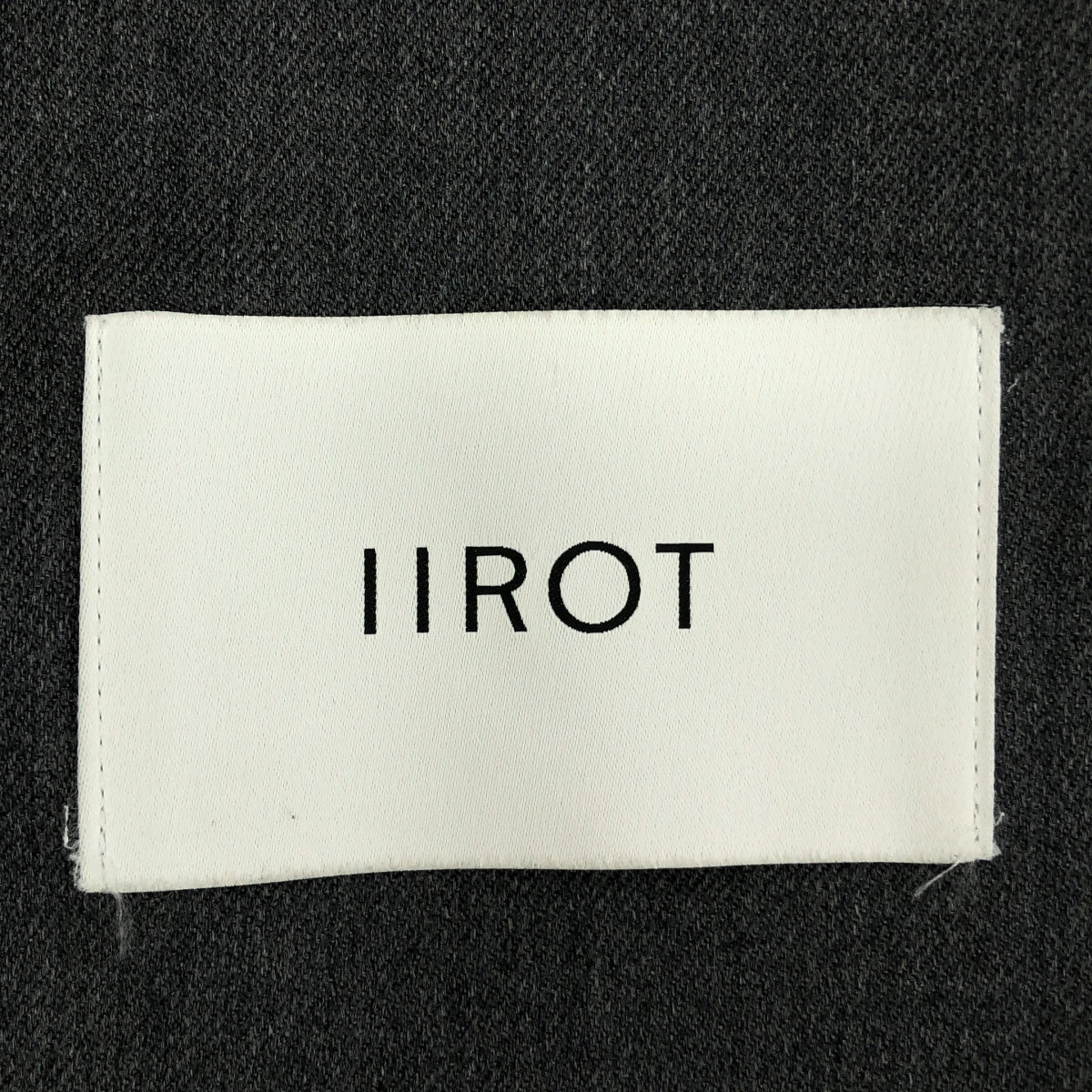 IIROT / 일롯 | Tailored Vest 베스트 질레 | F | 회색 | 여성