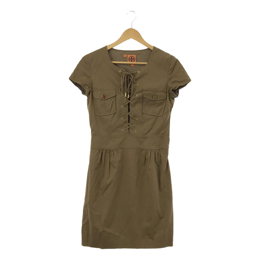 TORY BURCH | Lace-up dress | 2 | Brown | Women's