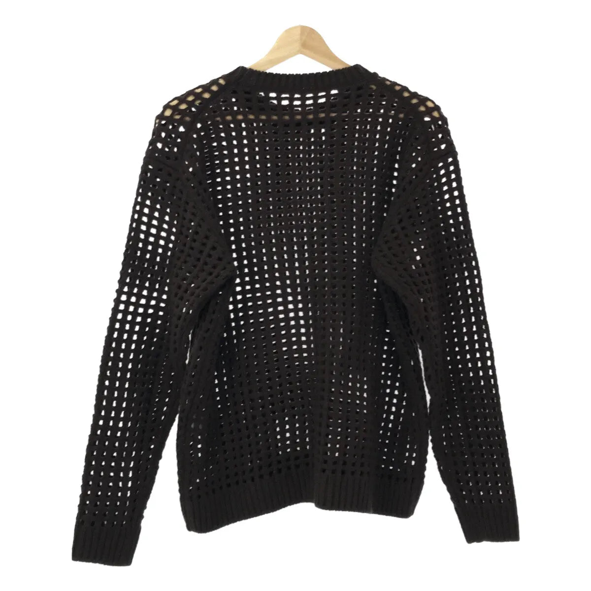 AURALEE / オーラリー | 2022AW | IENA取扱い WOOL FELT YARN MESH ニット | 1 | レディース