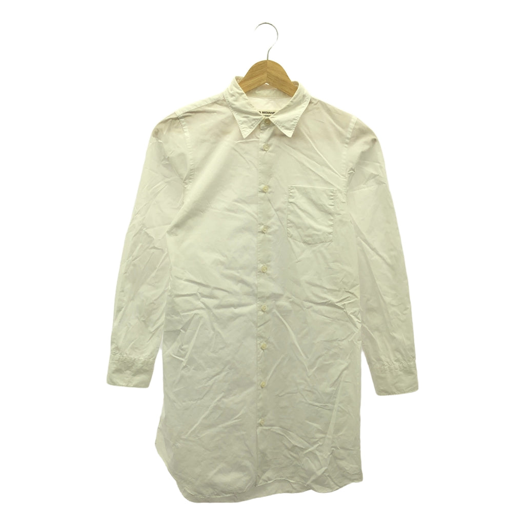 JUNYA WATANABE COMME des GARCONS / 준야와타나베 | 2012SS | 레귤러 컬러 롱 셔츠 | XS | 화이트 | 여성