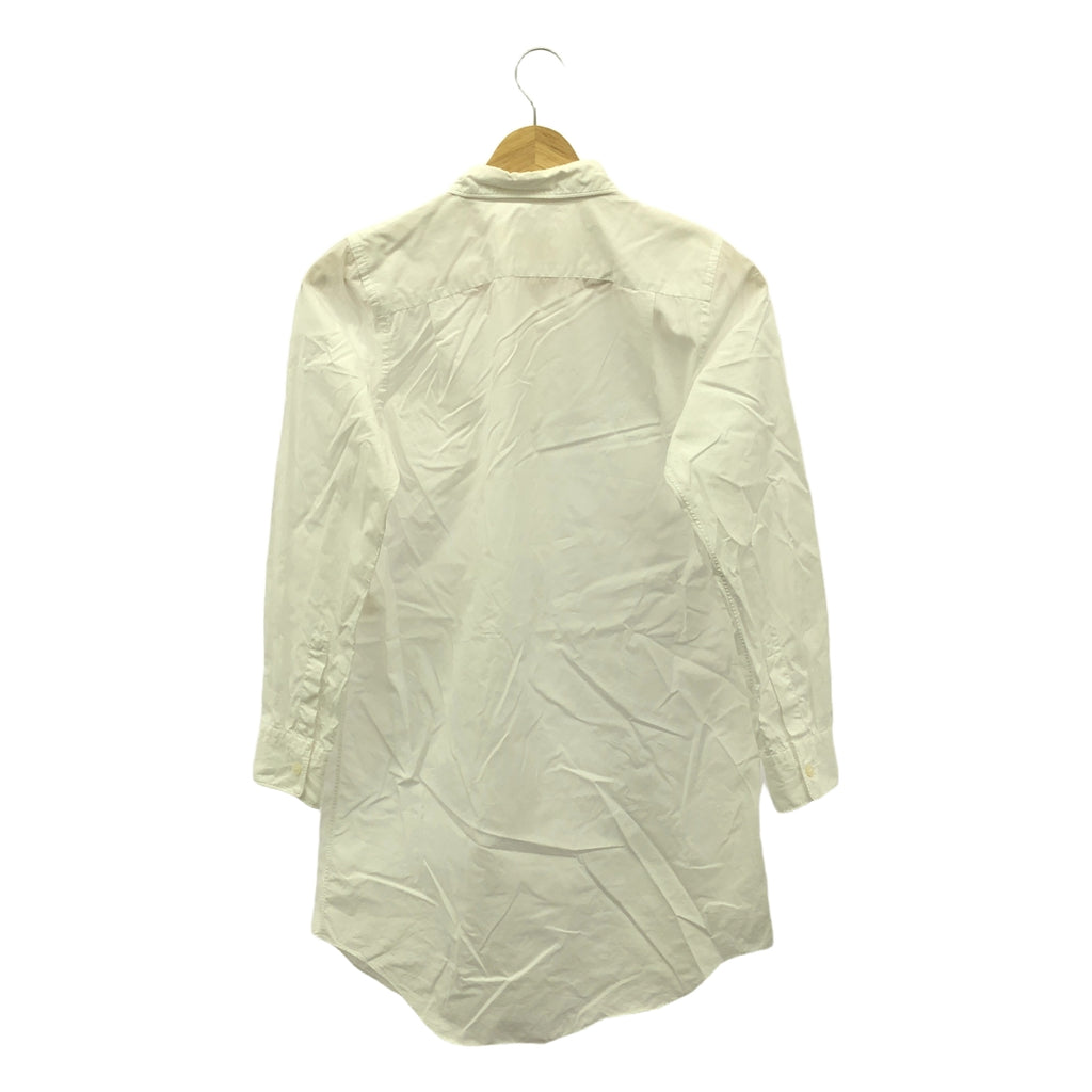 JUNYA WATANABE COMME des GARCONS / 준야와타나베 | 2012SS | 레귤러 컬러 롱 셔츠 | XS | 화이트 | 여성