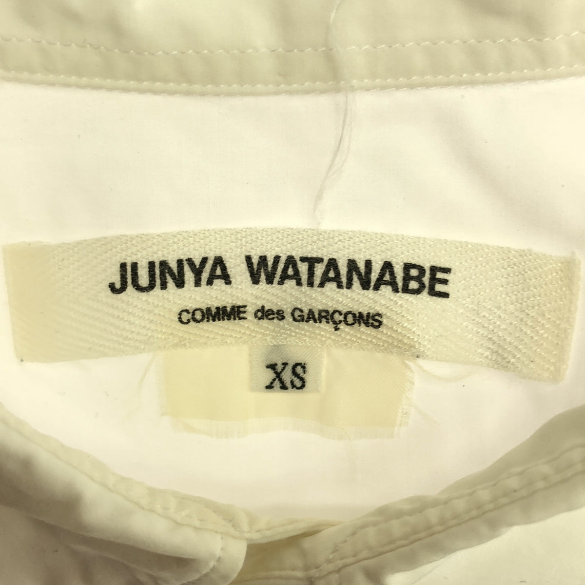 JUNYA WATANABE COMME des GARCONS / 渡邊淳也 | 2012春夏 |常規領長襯衫 | XS |白色 |女性的