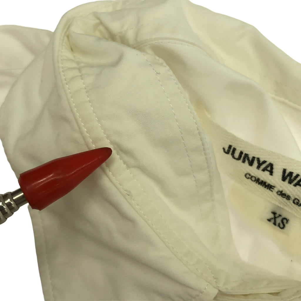 JUNYA WATANABE COMME des GARCONS / 준야와타나베 | 2012SS | 레귤러 컬러 롱 셔츠 | XS | 화이트 | 여성