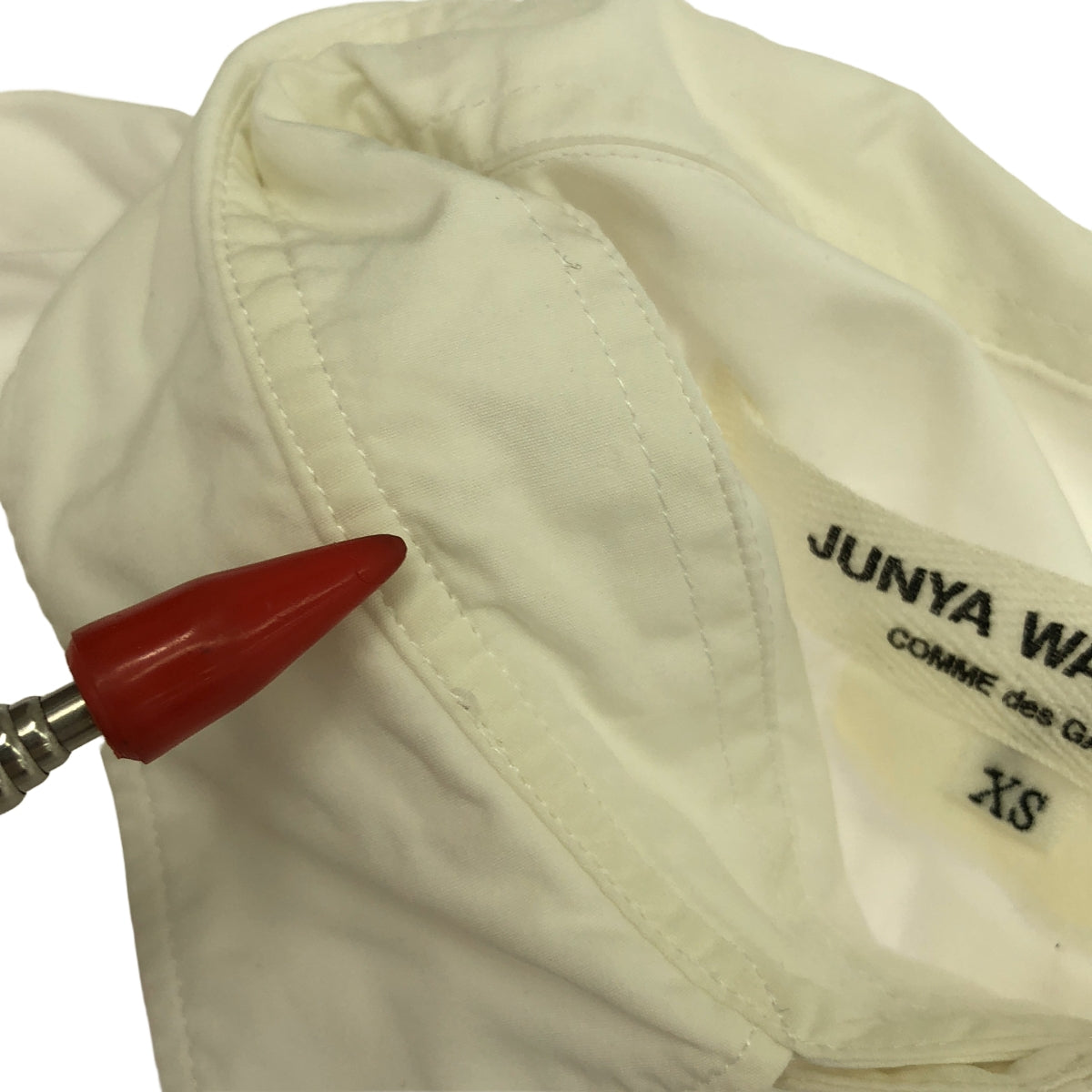 JUNYA WATANABE COMME des GARCONS / Junya Watanabe | 2012SS | Regular collar long shirt | XS | White | Women's