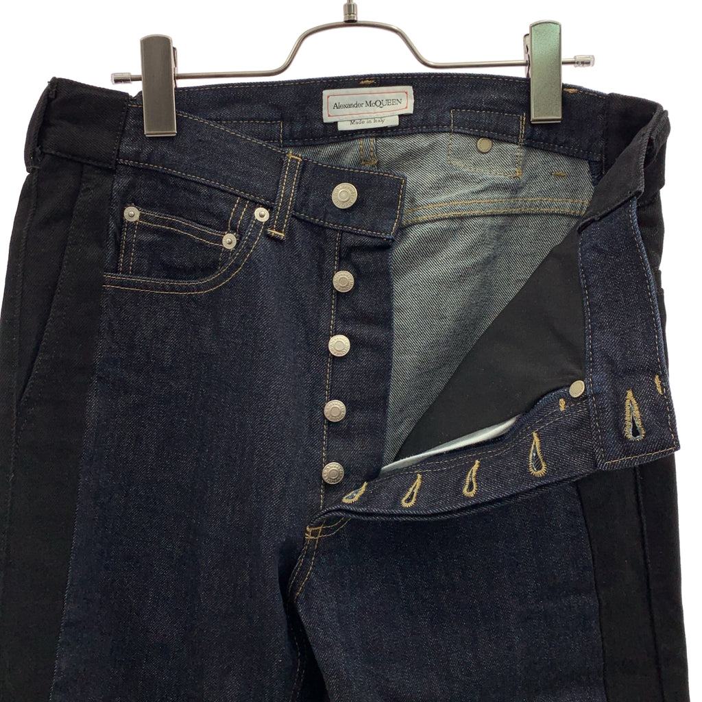 ALEXANDER MCQUEEN / 알렉산더 맥퀸 | 재건축 전환 데님 팬츠 | 46 | 남성