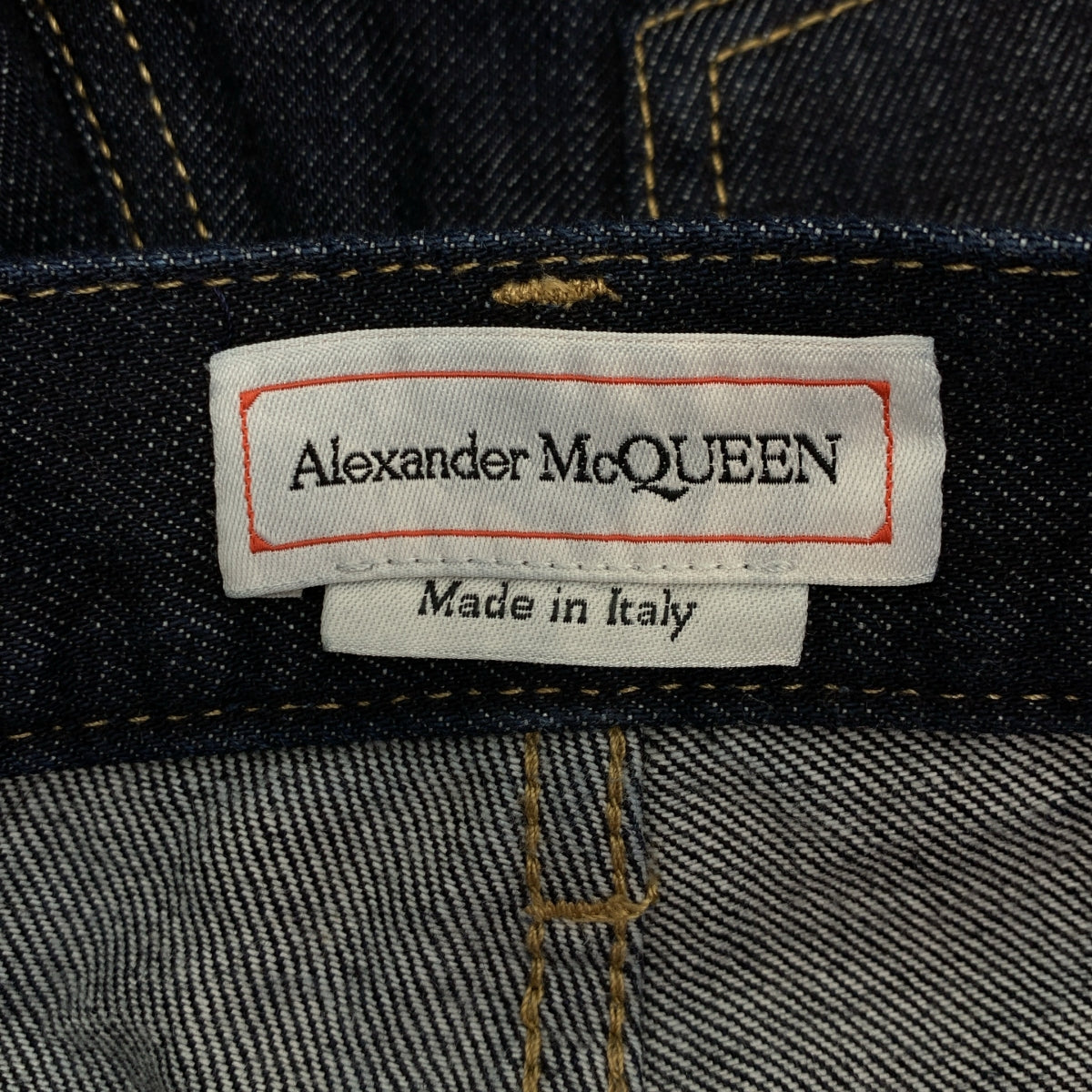 ALEXANDER MCQUEEN / 알렉산더 맥퀸 | 재건축 전환 데님 팬츠 | 46 | 남성