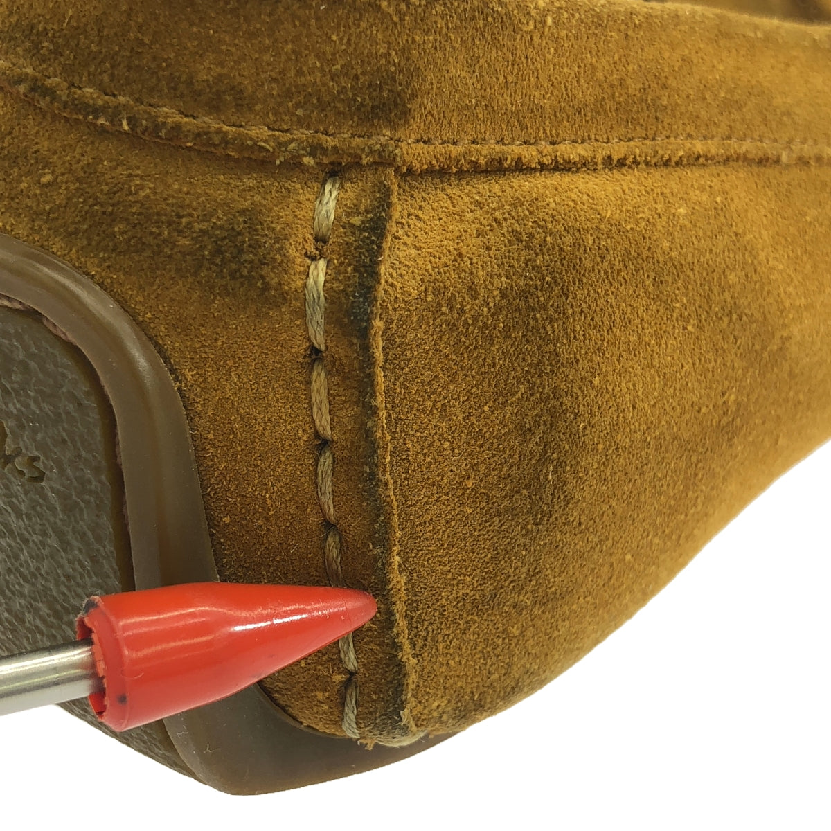 clarks / クラークス | スエード レザー ローファー | 26 | ブラウン | メンズ