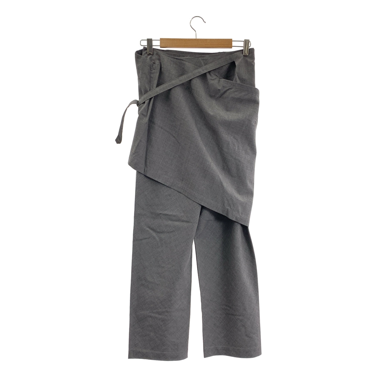 tricot COMME des GARCONS / Tricom De Galson | 1998 | 변형 사이드 지퍼 랩 바지 |