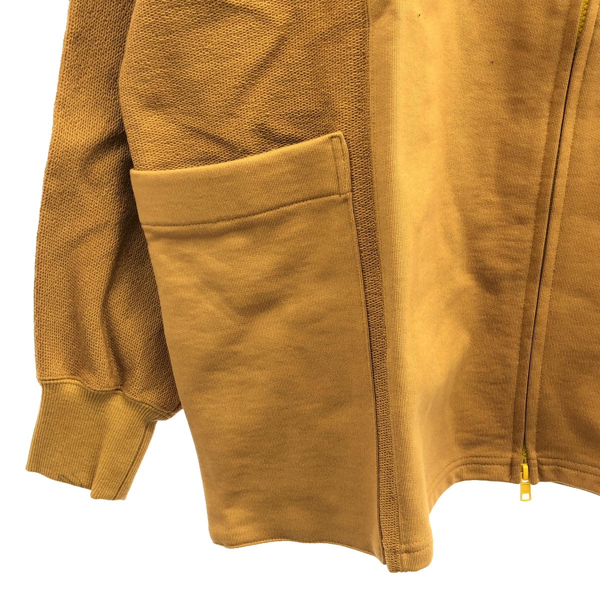 [New] prasthana / Prasthana | reverse dolman sleeve zip parka | M | Mustard | Men's