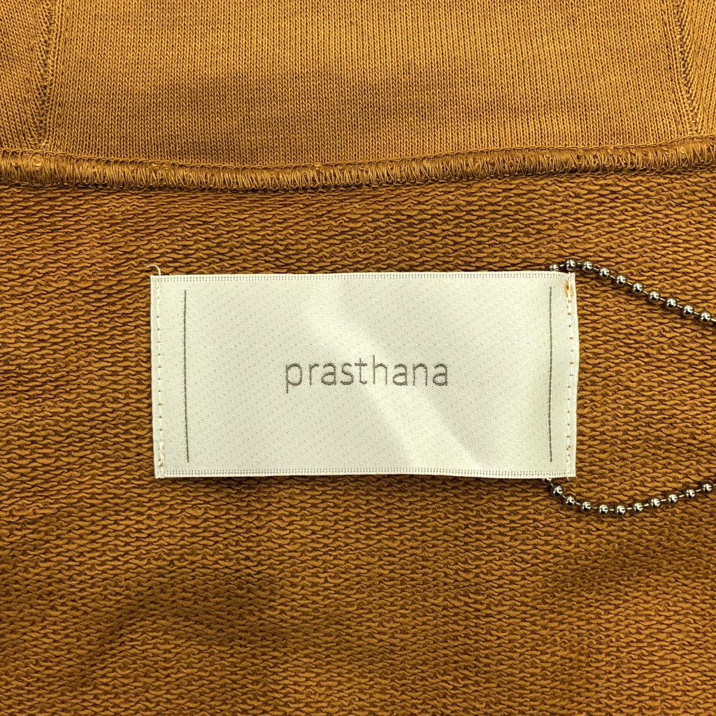 【신품】 prasthana / 프라스타나 | reverse dolman sleeve zip parka 지퍼 파커 | M | 겨자 | 남성