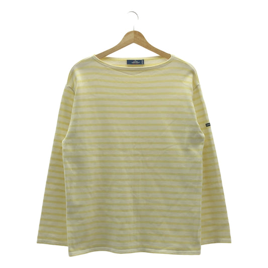 SAINT JAMES / Saint James | OUESSANT BORDER Wesson Boat Neck Border Cut and Sew | L | Men's