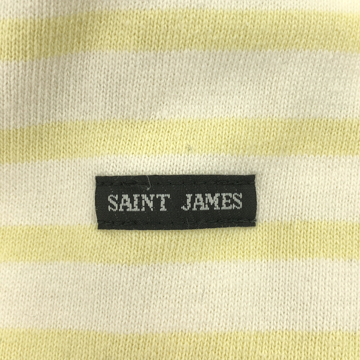 SAINT JAMES / Saint James | OUESSANT BORDER Wesson Boat Neck Border Cut and Sew | L | Men's
