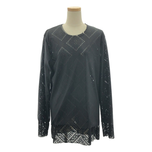 COMME des GARCONS COMME des GARCONS / コムコム | 2025SS | レイヤード レース プルオーバー トップス | M | レディース
