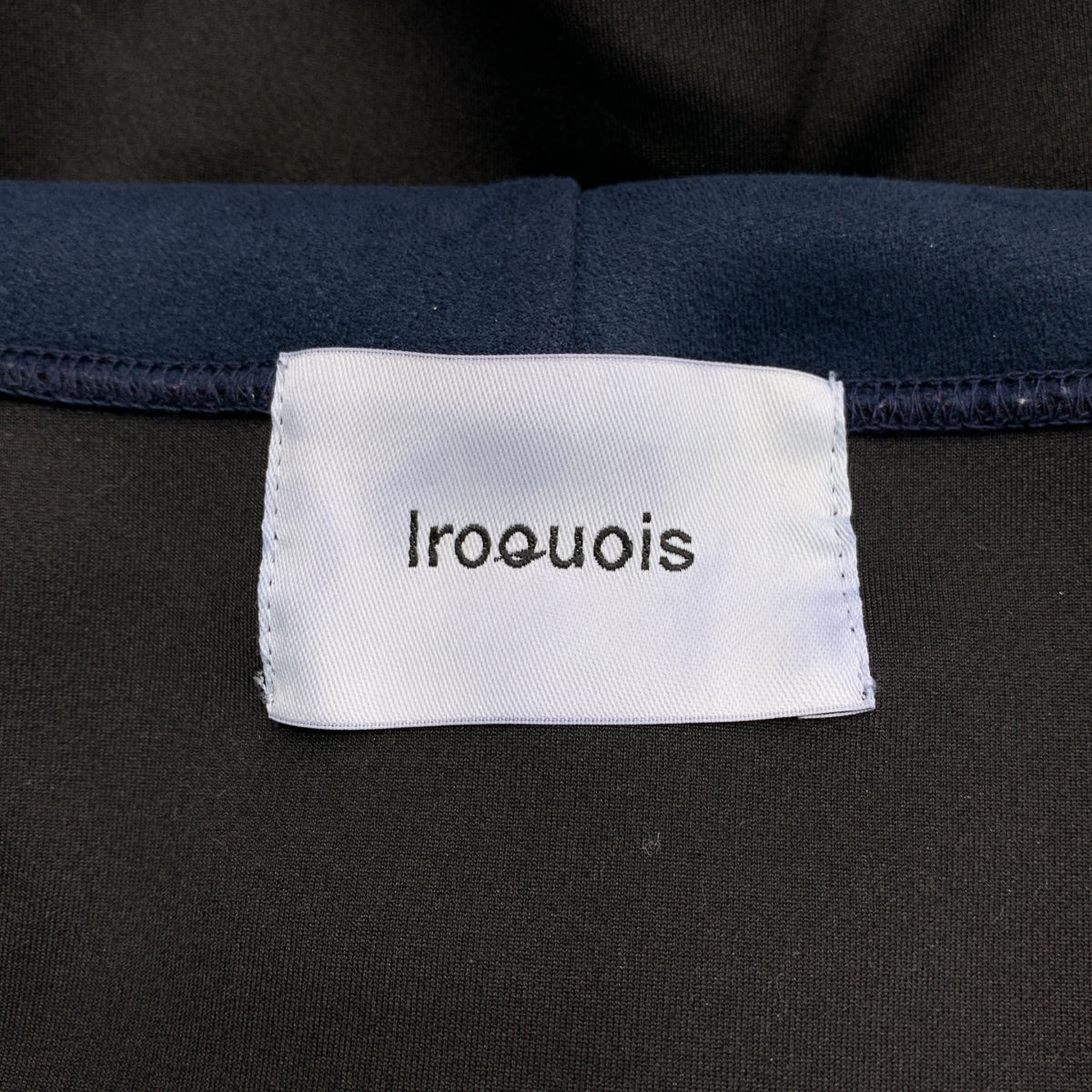 易洛魁 | 科技針織絨面革連帽衫 | 紙板絨面革套頭連帽衫 | 2 碼 |