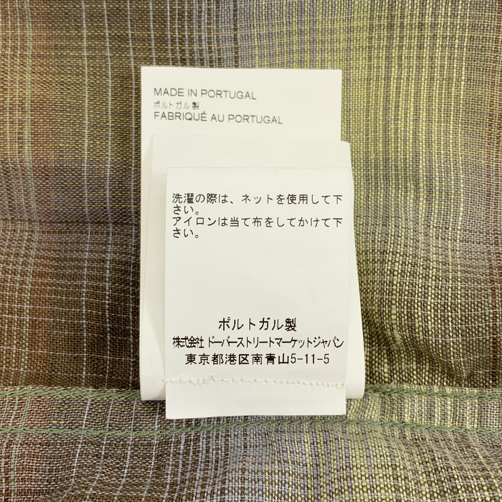 【成色極佳】OUR LEGACY | 漸層格紋襯衫 | 48碼 | 黃色/棕色 | 男款