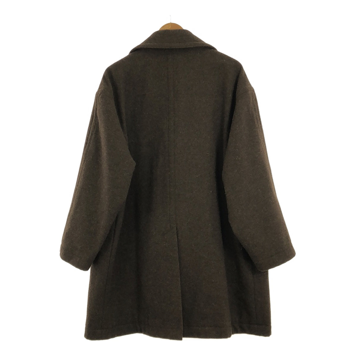 YOKE / ヨーク | 2022AW | OVERSIZED DOUBLE BREASTE HALF COAT 