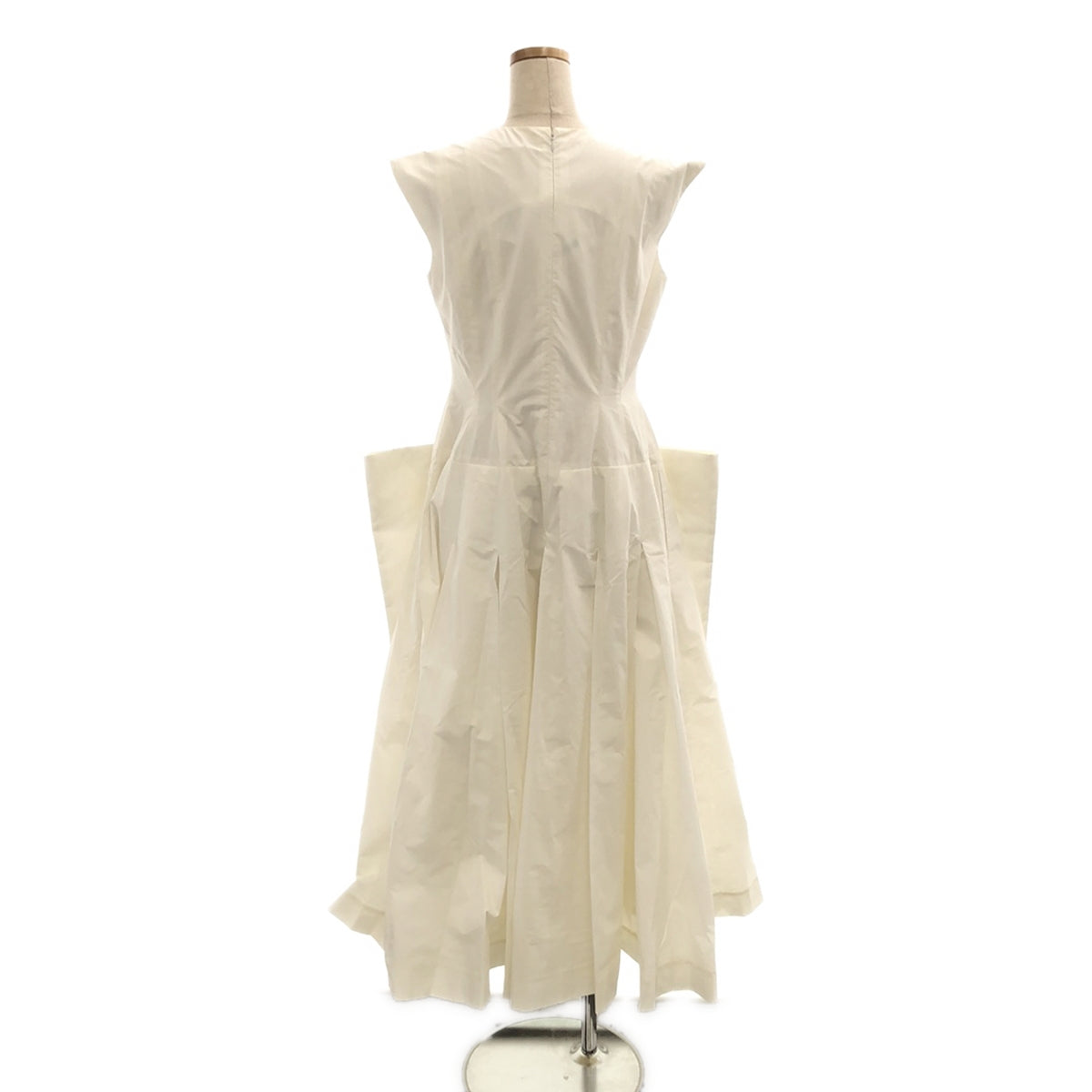 [Good Condition] LUDLOW | 2021SS | MISS LUCIE Cotton Sleeveless Dress | F | White | Women's