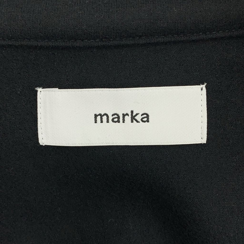 marka / マーカ | 2025AW | SUPER 140s ウール天竺 / ハーフジップスタンドカラー | 2 | メンズ